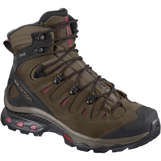 Dámské Turistické Boty Salomon QUEST 4D 3 GTX W Čokolády Černé | DJX-387920