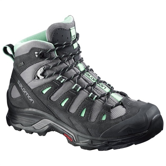 Dámské Turistické Boty Salomon QUEST PRIME GTX W Černé Stříbrné | OTF-587164