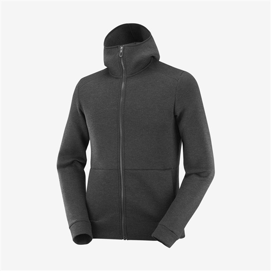 Pánské Mezivrstvy Salomon ESSENTIAL WARM Černé | ZPM-842360