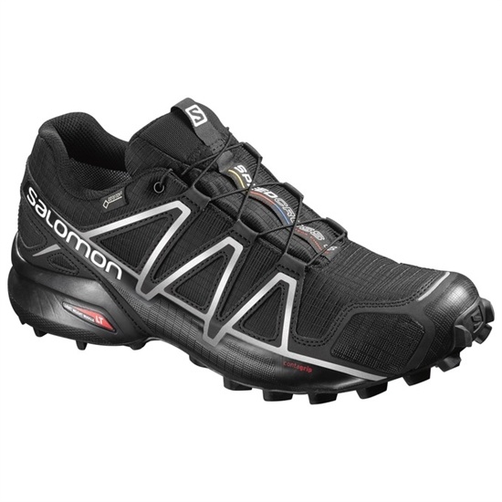 Pánské Trailové Běžecké Boty Salomon SPEEDCROSS 4 GTX Černé | RBV-514238