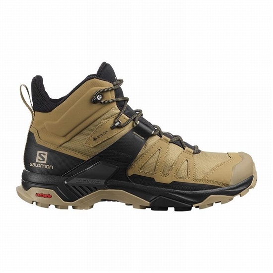 Pánské Turistické Boty Salomon X ULTRA 4 MID GORE-TEX Hnědé Černé | YWR-678932